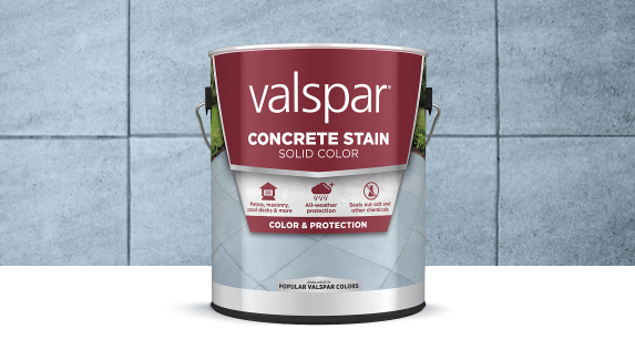 valspar concrete stain